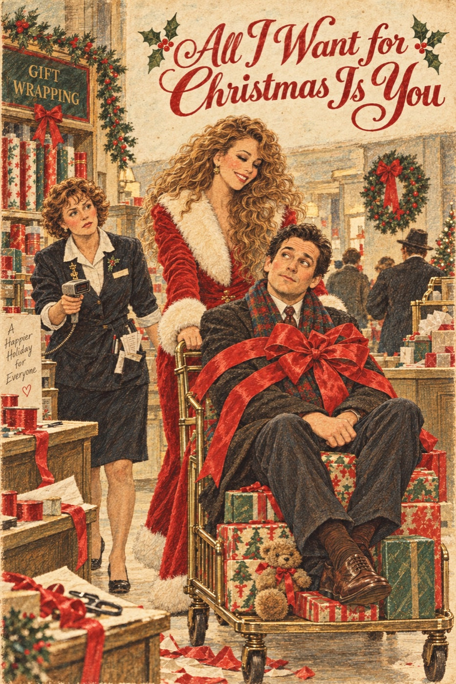 All I Want for Christmas Is You — Christmas Card artwork preview