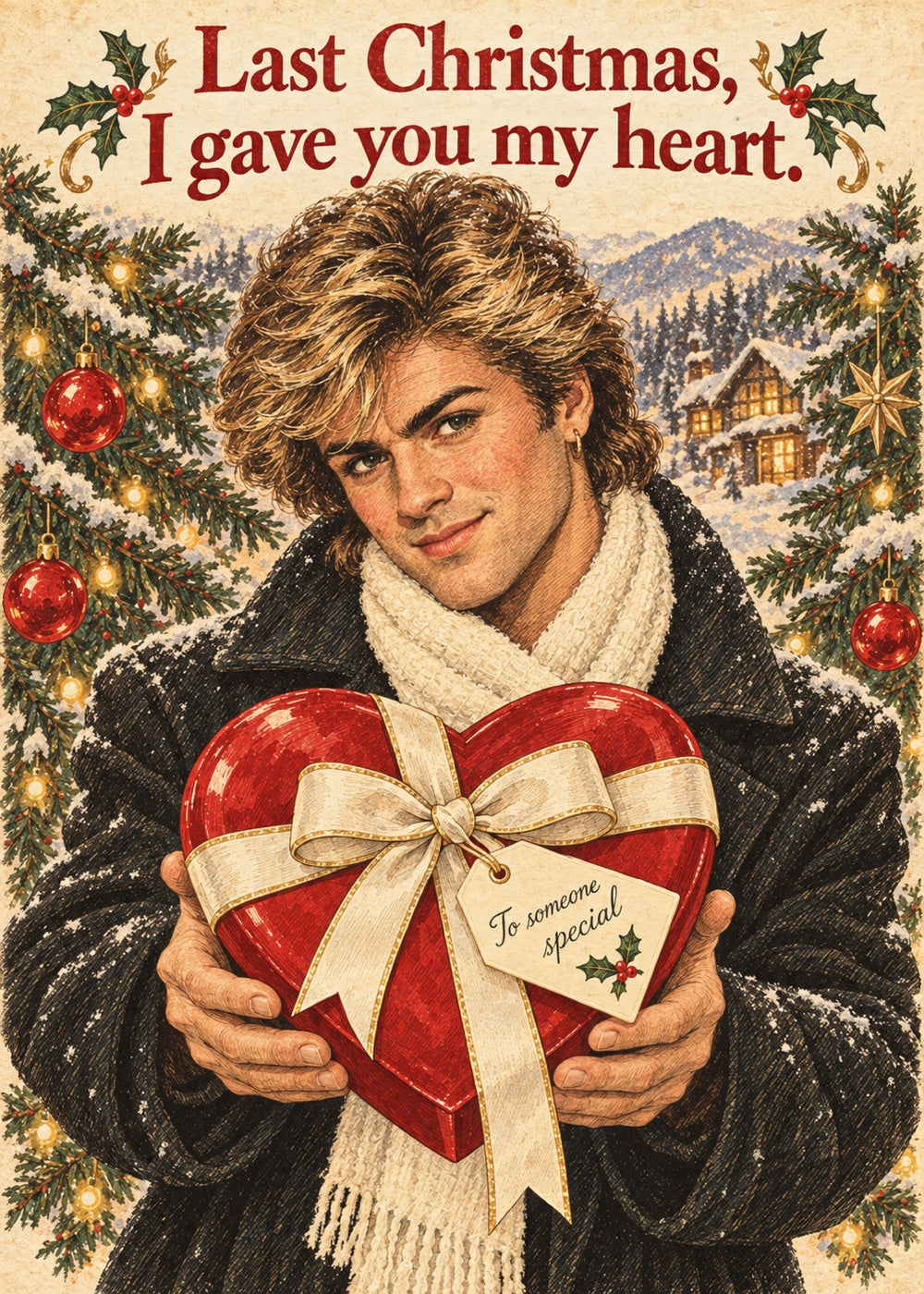 Last Christmas — Someone Special — Christmas Card artwork preview